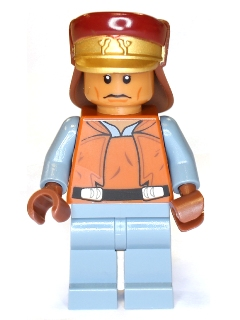 LEGO Minifigure -- Captain Panaka-Star Wars / Star Wars Episode 1 -- SW0321 -- Creative Brick Builders